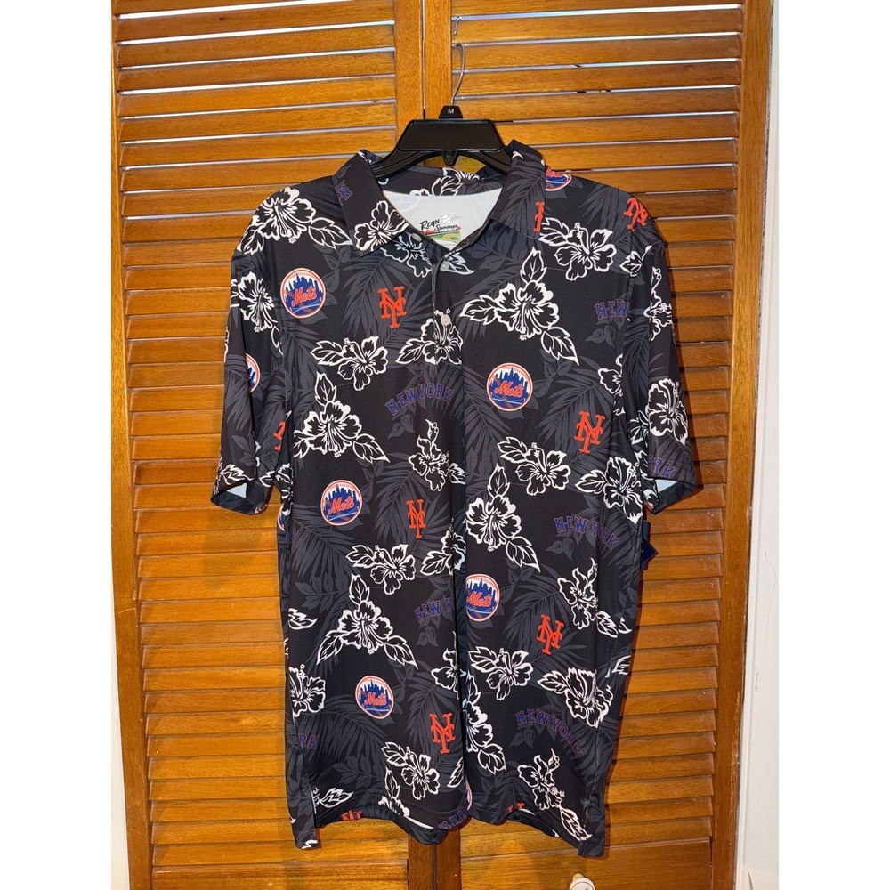 New York Mets Reyn Spooner Active Polo. Mens Medium(NWTS)